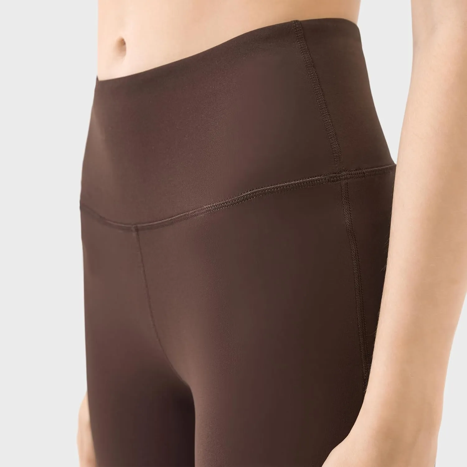 20"/ 25"/ 30" High Waisted Yoga Leggings No Front Seam Compression Workout Leggings/Flared Pants/Warm Leggings