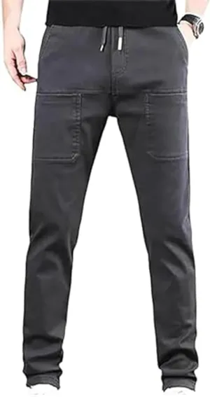 6 Pocket Cargo Pants Men, Pants,Mencomfy Cargo Pants,Men's Casual Medium & Long Multi-Pockets Pants
