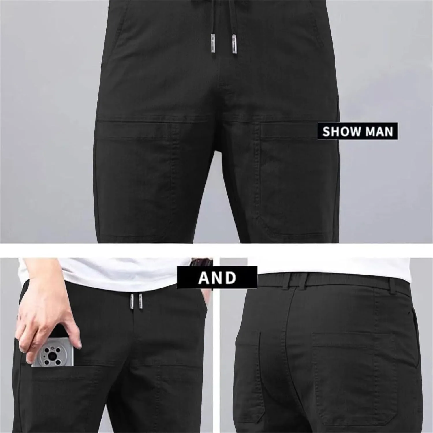Acegents Cargo Pants, Acegents Mens Pants, Multipants - High Stretch Multi-Pocket Durable Cargo Pants Acegents Pants