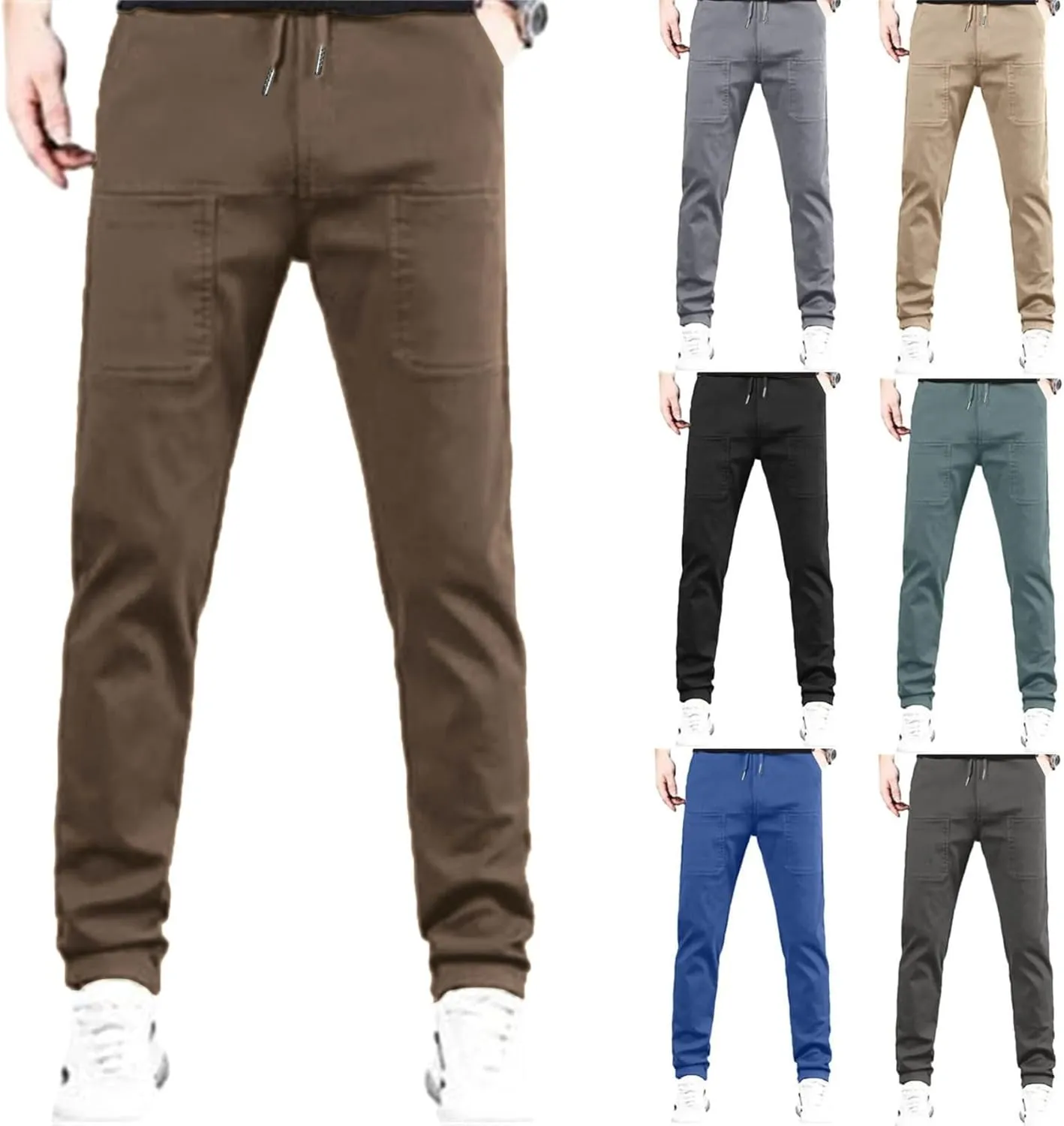 Acegents Cargo Pants, Acegents Mens Pants, Multipants - High Stretch Multi-Pocket Durable Cargo Pants Tactical Pants