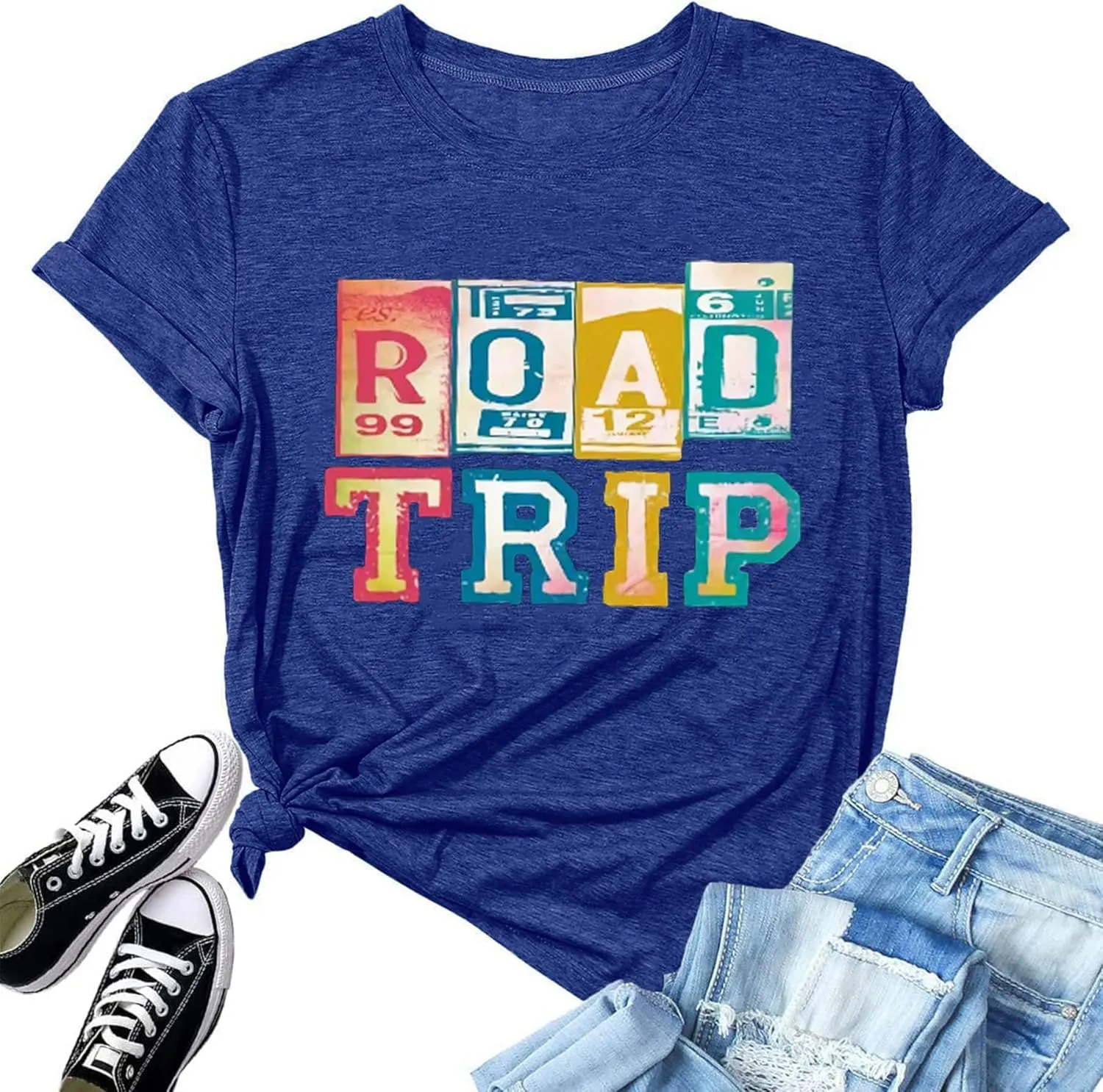 Adventure Shirts Sunrise Camping Hiking Activewear Road Trip Nature Cactus Workout Tee Top