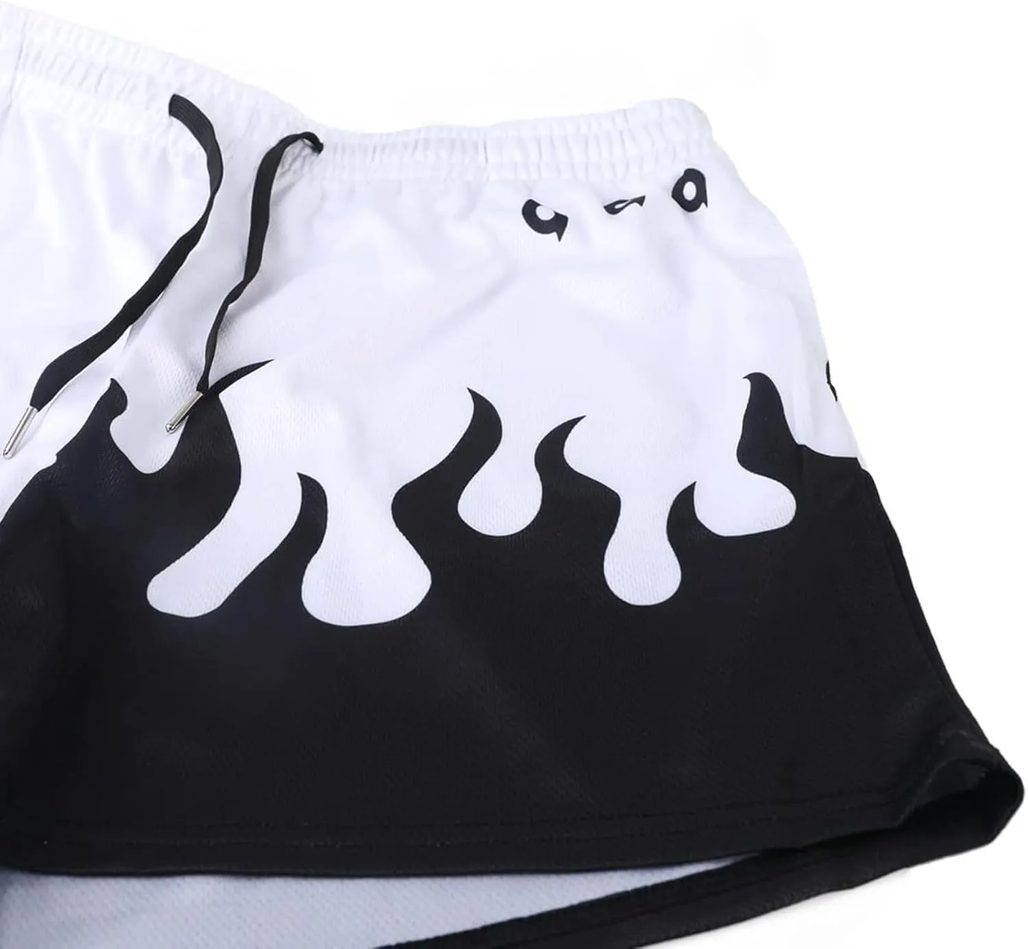Anime Men's Gym Shorts Graphic Shorts Quick Dry Board Shorts Summer Jogging Fitness Basketball Shorts 5inch