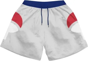 Anime Men's Gym Shorts Graphic Shorts Quick Dry Board Shorts Summer Jogging Fitness Basketball Shorts 5inch