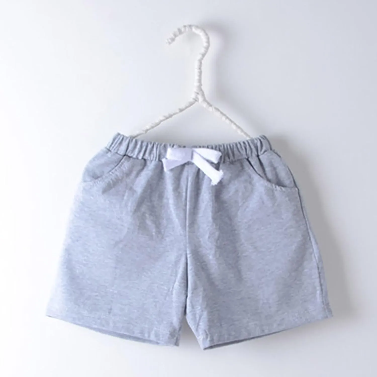 Baby Boys Shorts Casual Toddler Pull On Jogger Short Drawstring Elastic Waist Girls Cotton Pants Birthday Girl Outfit
