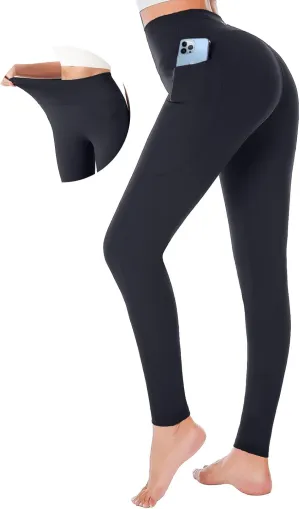 BETTERCHIC Yoga Pants Women High Waisted Tummy Control Yoga Leggings Buttery Soft Leggings Workout Leggings with Pockets
