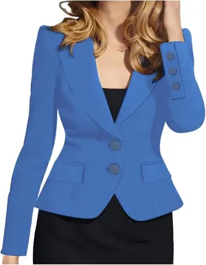 Blazers for Women Casual Business Women Blazers Long Sleeve Prtite Trendy Blazer Loose Fit Oversized Jackets
