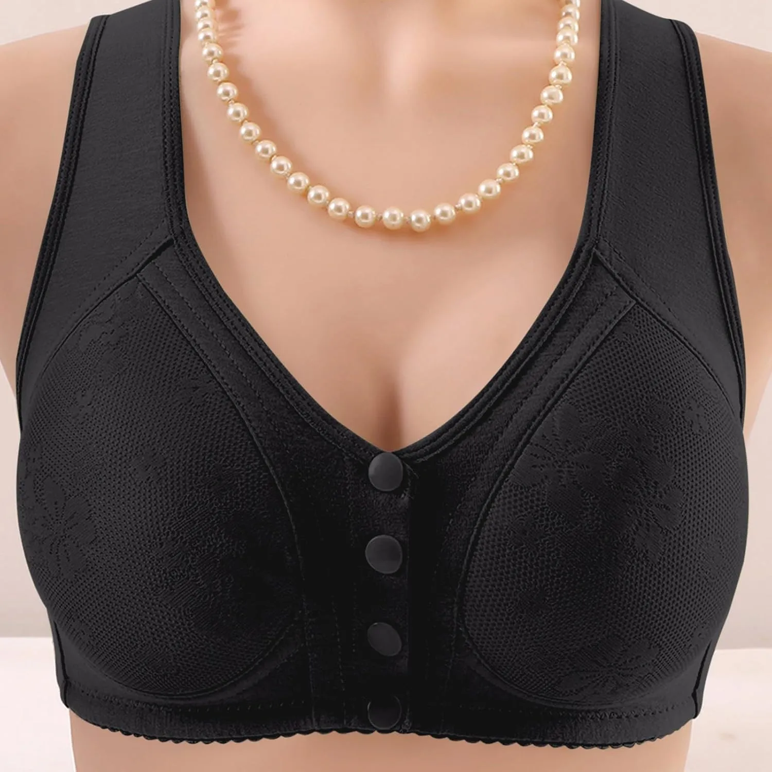 Bras for Women, Charm Front Closure Bras for Women, Comfortable No Underwire Bra Breathable Bra for Women
