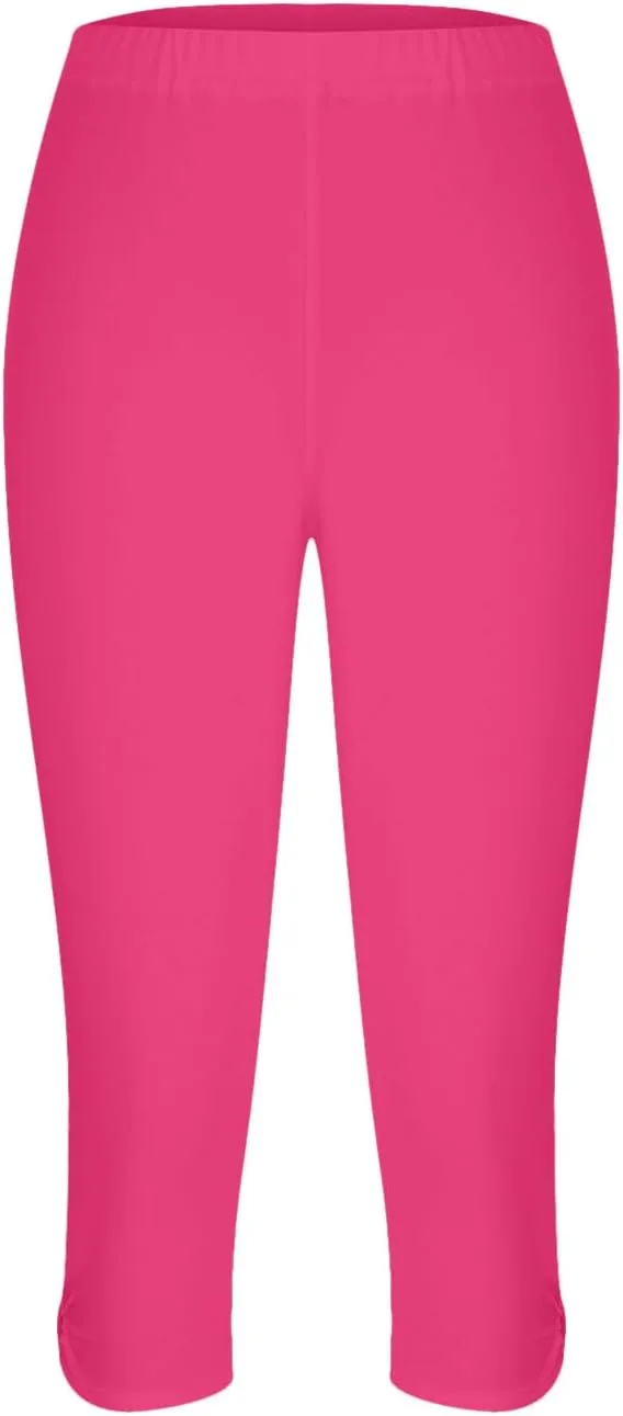 Capri Leggings for Women Tummy Control High Waisted Workout Leggings Gym Leggingscasual Trendy Leggings for 2025
