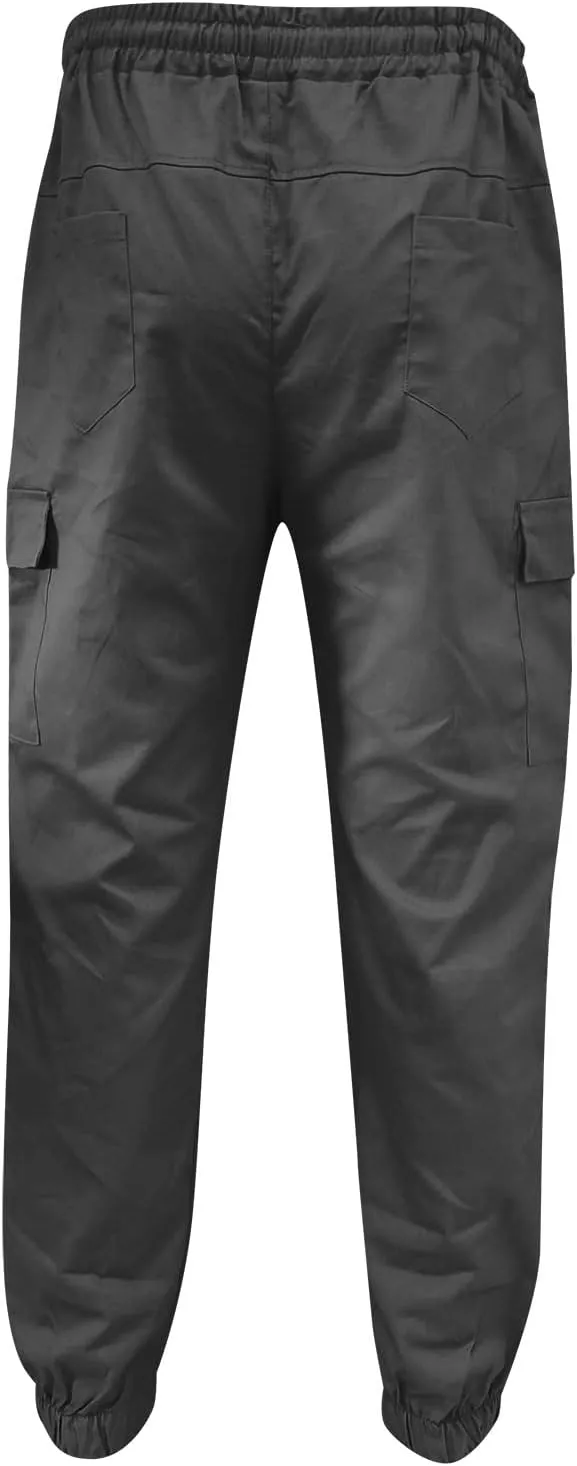 Cargo Pants for Men Relaxed Fit Jogger Sweatpants with Pockets Mens Heavyweight Fleece Cargo Sweatpants Fashion Sport