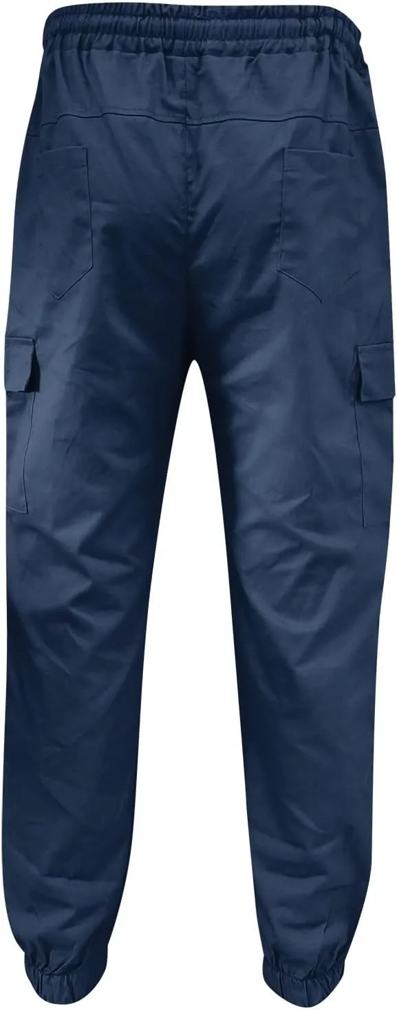 Cargo Pants for Men Relaxed Fit Jogger Sweatpants with Pockets Mens Heavyweight Fleece Cargo Sweatpants Fashion Sport