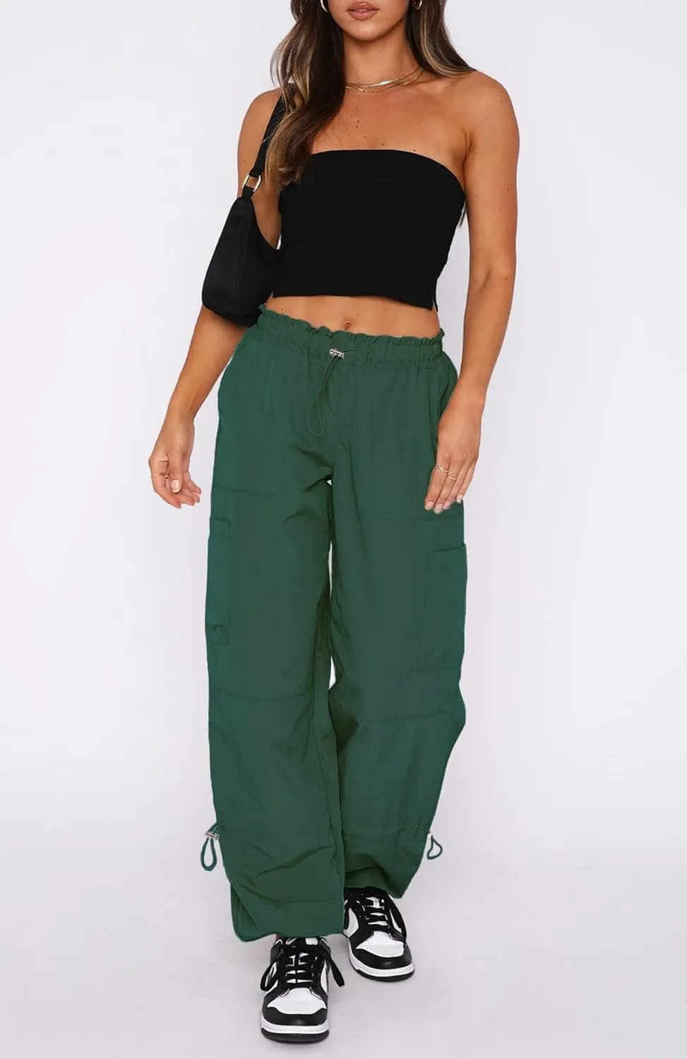 Cargo Pants Women Baggy - Parachute Pants for Women, Rave Pants Y2K Pants, Festival Outfits for Women
