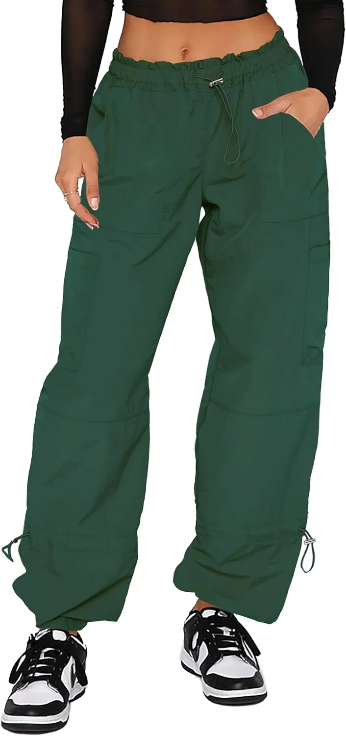 Cargo Pants Women Baggy - Parachute Pants for Women, Rave Pants Y2K Pants, Festival Outfits for Women