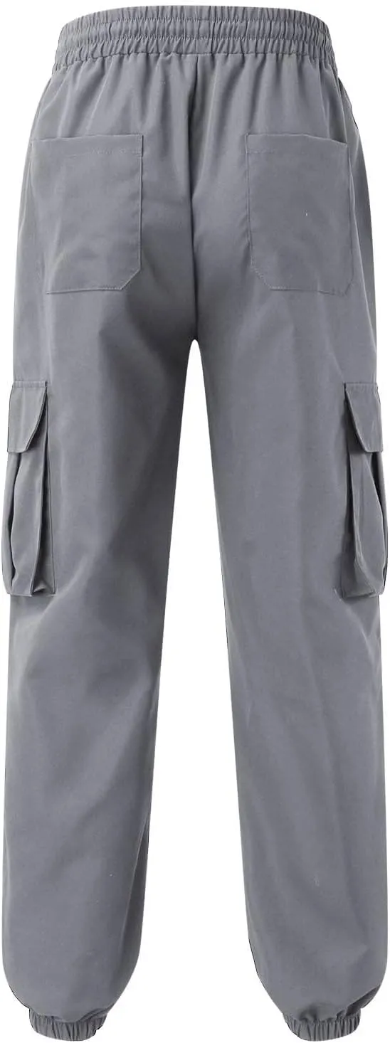 Cargo Sweatpants for Men Mens Lounge Pants Trousers Baggy Jogger Cargo Pants for Men Men's Relaxed Straight-Fit Cargo