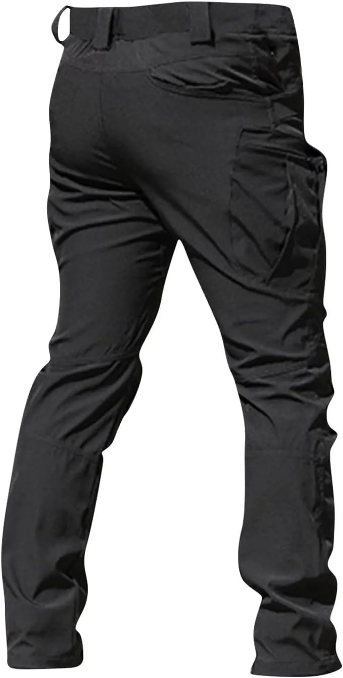 Carpenter Pants for Men Relaxed Fit Stretch Tactical Pants Flex Baggy Camo Hunting Pants Ripstop Camouflage Pants