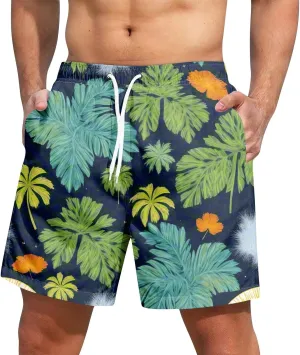 Cool Swim Pants, 2025 Fit Beach Swim Suit Lace-Up Surf Swim Underwear