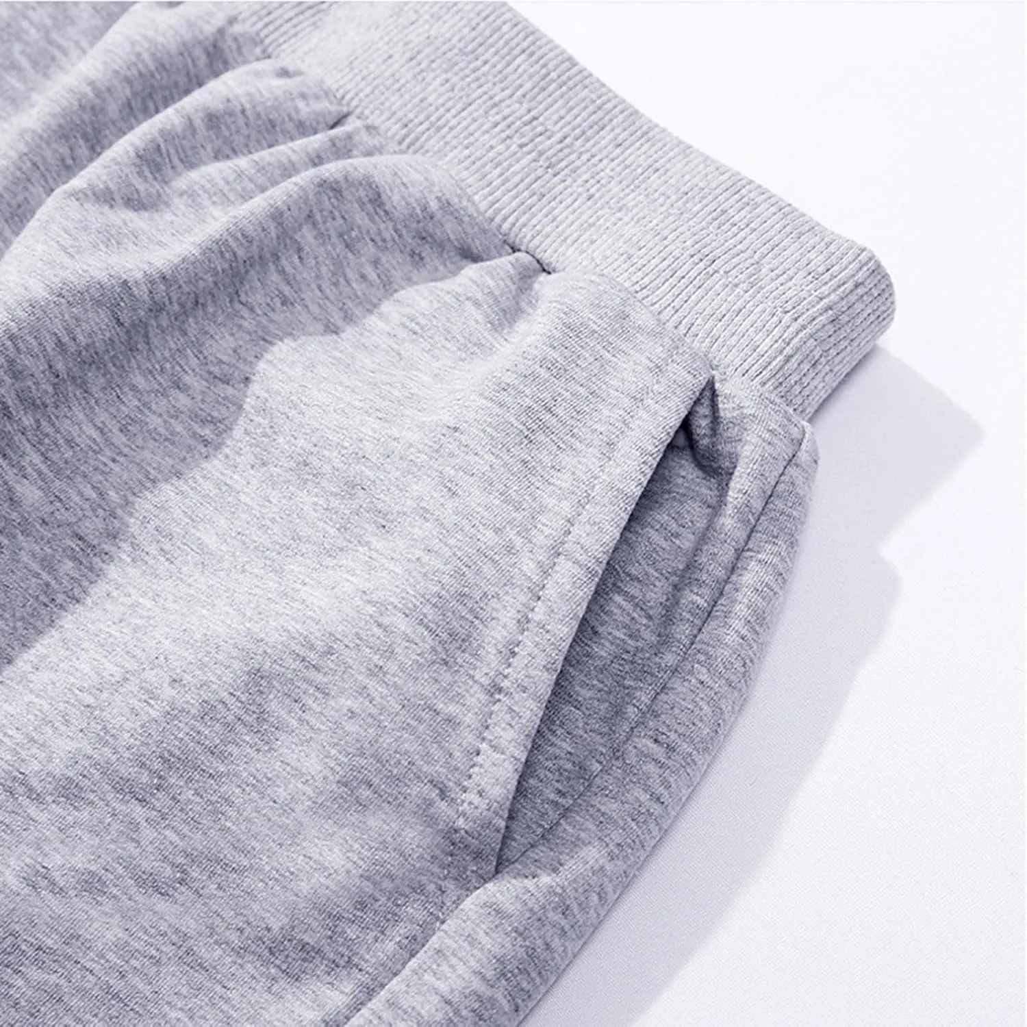 Cotton Athletic Pants Kids Elastic Waistband Joggers Pockets Stretchy Sweatpants Girls Girls Casual Gym Activewear