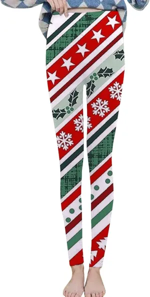 Cotton Leggings for Women Halloween Print Cute Style Leggings Super High Waisted High Waist Tummy Control Leggings