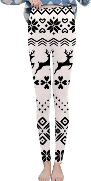 Cotton Leggings for Women Halloween Print Cute Style Leggings Super High Waisted High Waist Tummy Control Leggings