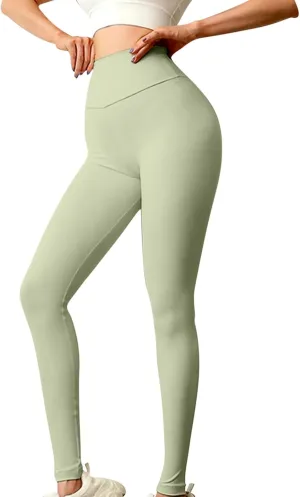 DASAYO Leggings for Women High Waisted Tummy Control Butt Lifting Stretchy Workout Yoga Pants Gym Fitness Activewear