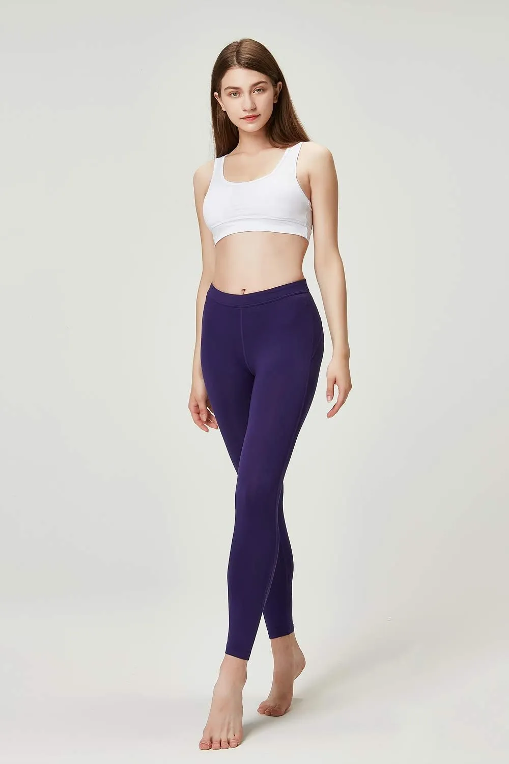 DEVOPS Women's 2 Pack Thermal Long Johns Underwear Leggings Pants