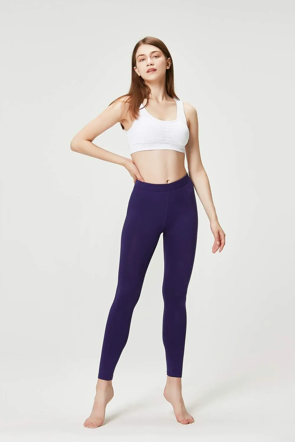 DEVOPS Women's 2 Pack Thermal Long Johns Underwear Leggings Pants