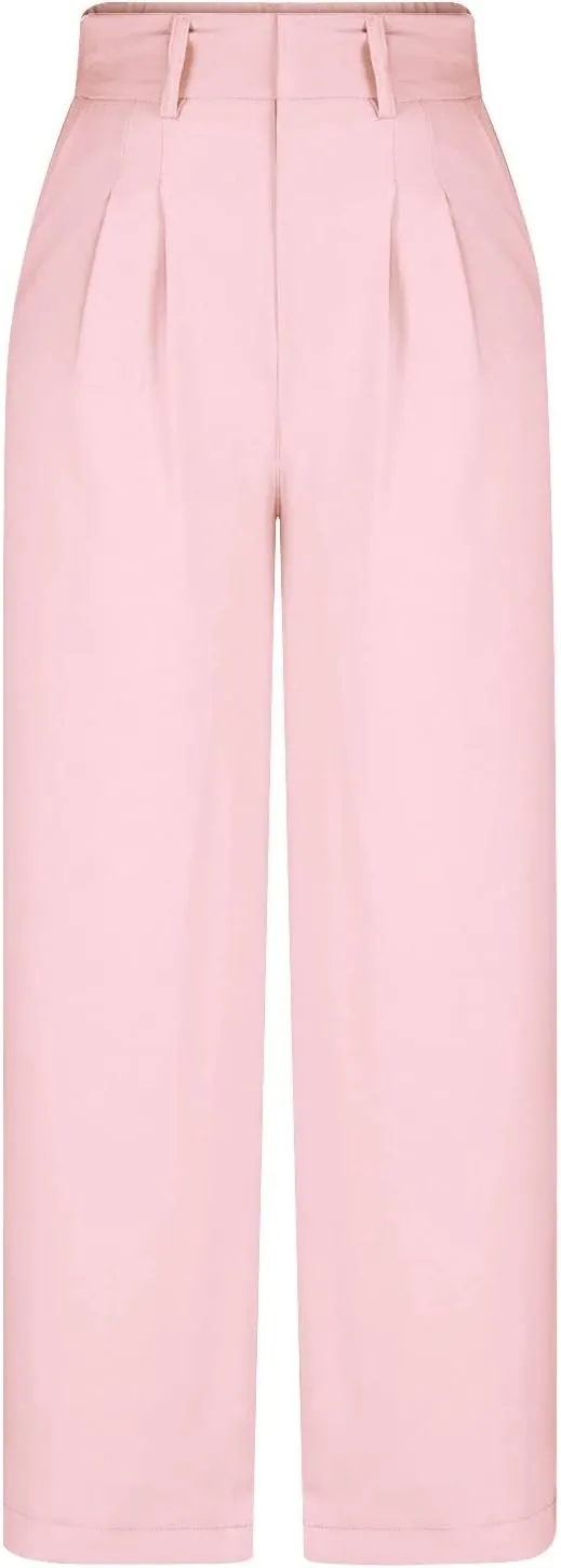 Dress Pants Women Business Casual Office Work Pants Premium Stretch Yoga Pants Straight Leg Bootcut Slacks Pants