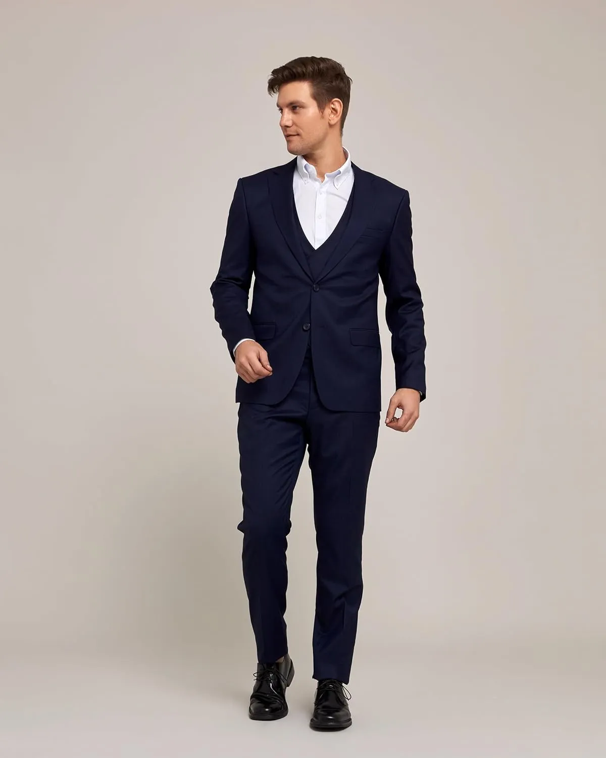 Elegant Men's Slim Fit Suits Separates-Suit Jacket & Slim Dress Pants. 3 Piece Men's Suits, Wedding Suits