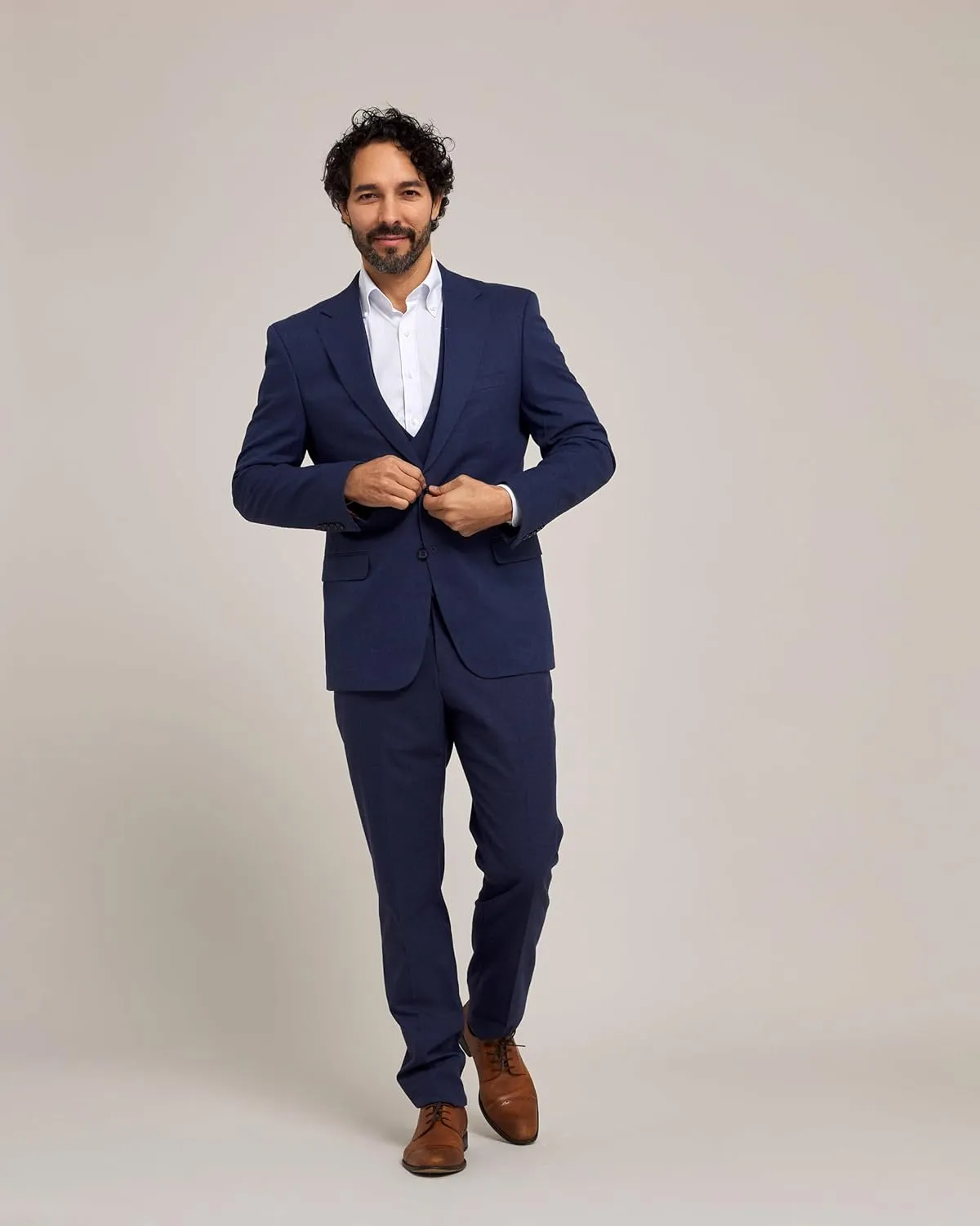 Elegant Men's Slim Fit Suits Separates-Suit Jacket & Slim Dress Pants. 3 Piece Men's Suits, Wedding Suits