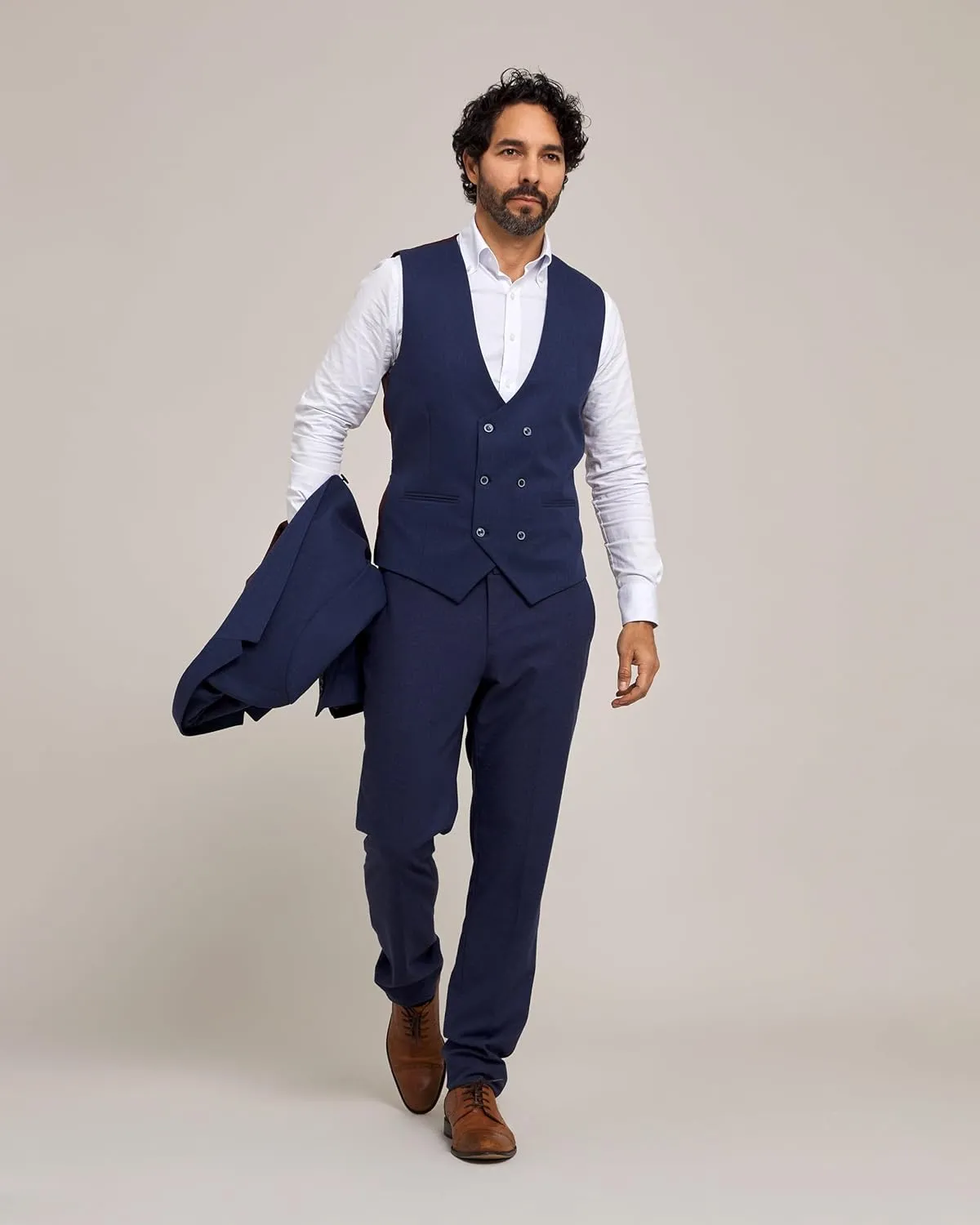 Elegant Men's Slim Fit Suits Separates-Suit Jacket & Slim Dress Pants. 3 Piece Men's Suits, Wedding Suits