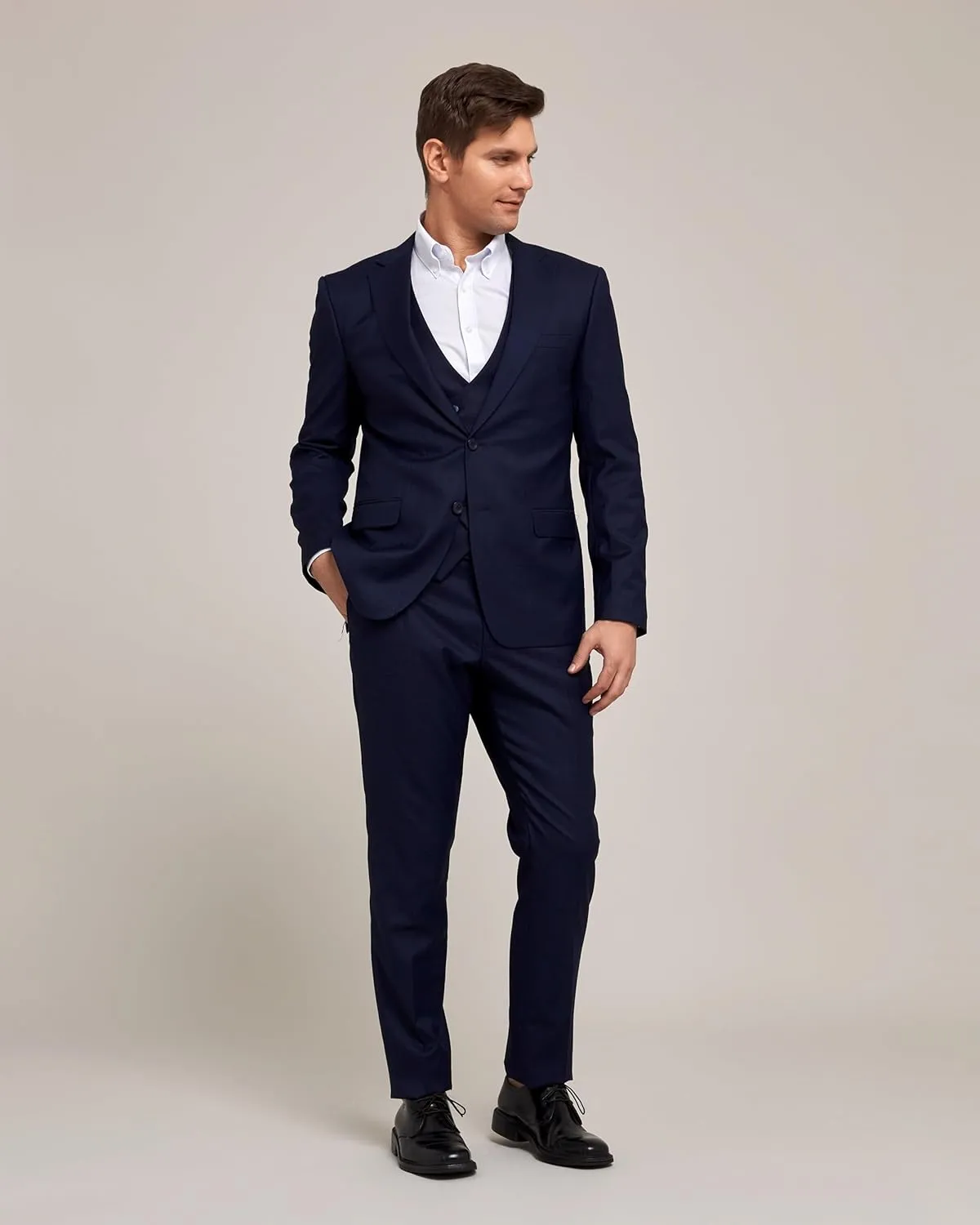 Elegant Men's Slim Fit Suits Separates-Suit Jacket & Slim Dress Pants. 3 Piece Men's Suits, Wedding Suits