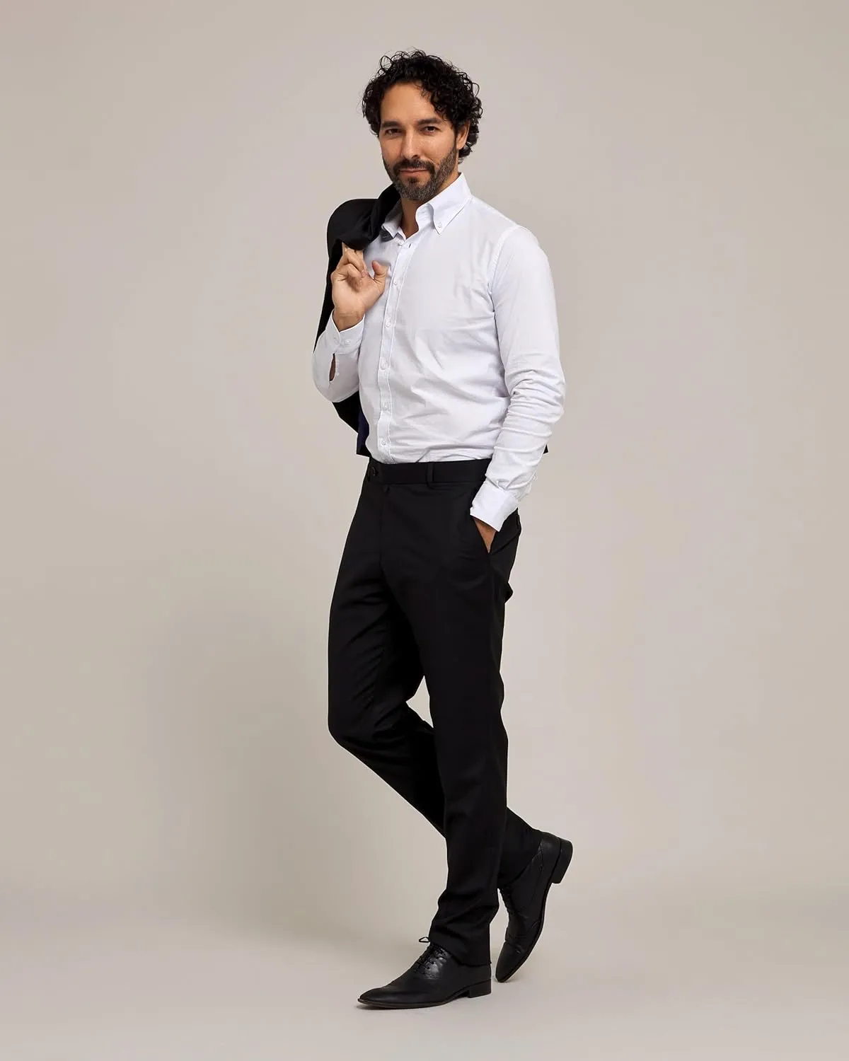 Elegant Men's Slim Fit Suits Separates-Suit Jacket & Slim Dress Pants. 3 Piece Men's Suits, Wedding Suits