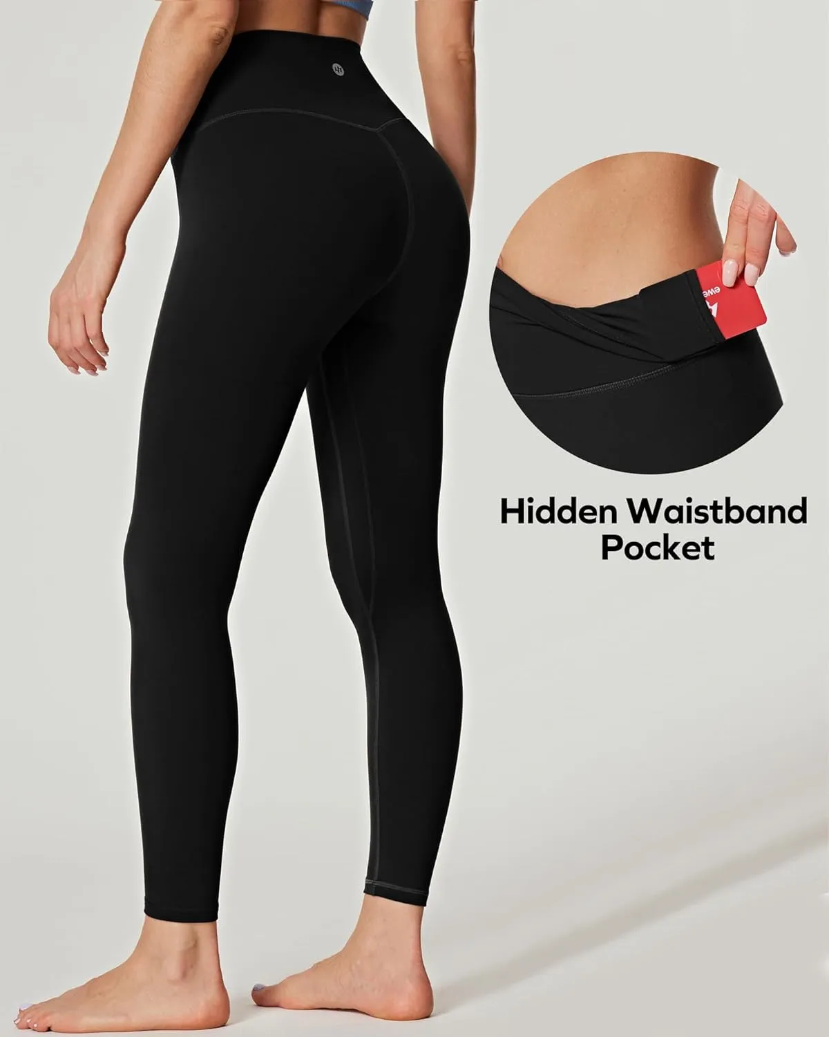 Ewedoos Compression Leggings for Women Tummy Control Workout Leggings Buttery Soft Leggings High Waisted Yoga Pants