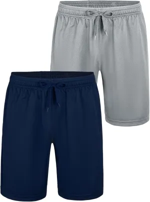 Facitisu Shorts for Men Lightweight Mens Athletic Shorts Quick Dry Gym Workout Running Shorts