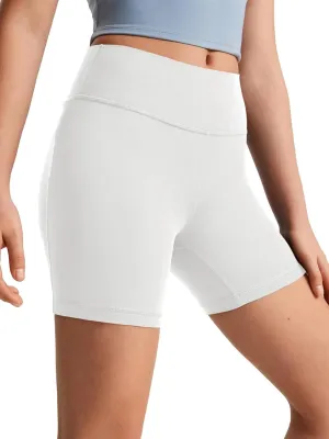 Haloumoning Girls Athletic Shorts Kids Workout High Waisted Volleyball Shorts Yoga Dance Gymnastics Shorts