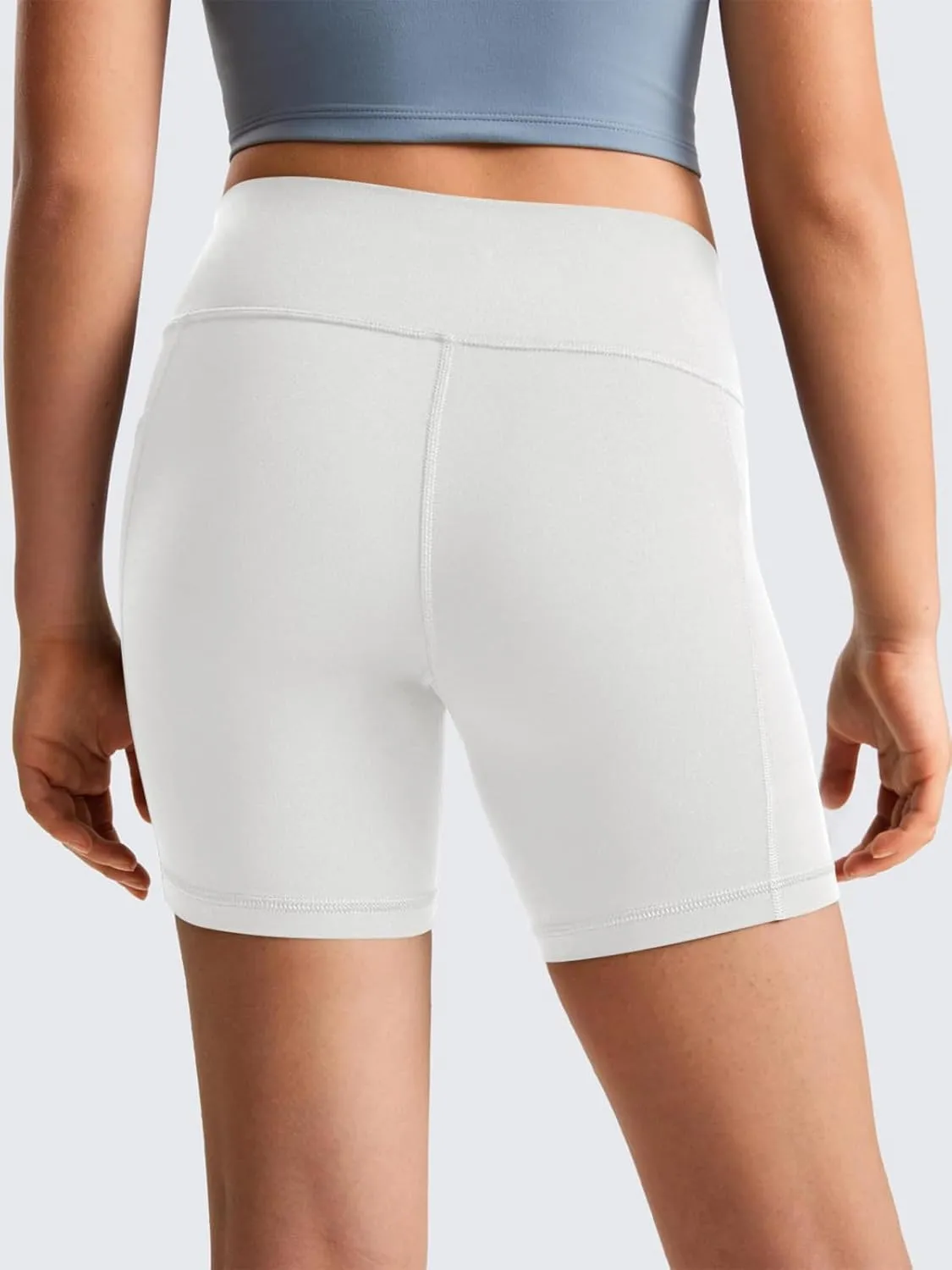 Haloumoning Girls Athletic Shorts Kids Workout High Waisted Volleyball Shorts Yoga Dance Gymnastics Shorts