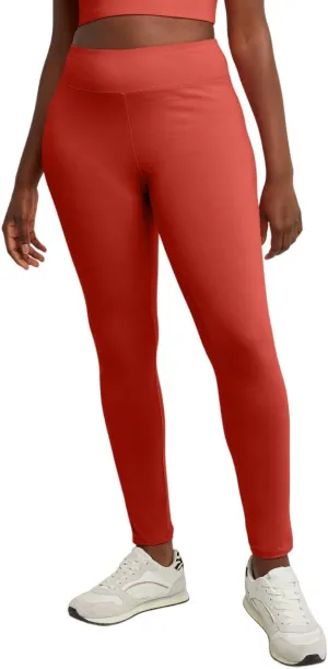 Hanes Women's Leggings, Ankle-Length Leggings for Women, Stretch Cotton-Spandex Leggings, High Waist, 27"