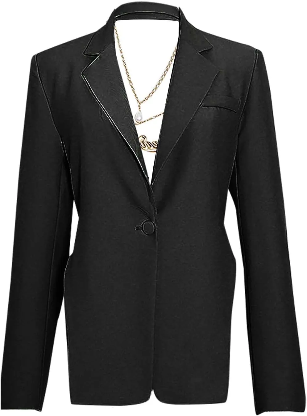 Ladies Blazers To Wear With Jeans Business for Women Tops Cropped Wool Winter Cardigan Fitted Oversized Blazers