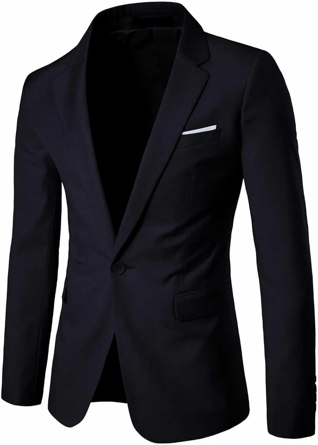 LCMTWX Blazers For Men 2024 Button Slim Fit Sport Coat Business Daily Mens Black Suit Jacket Coats For Men Mens Hugh