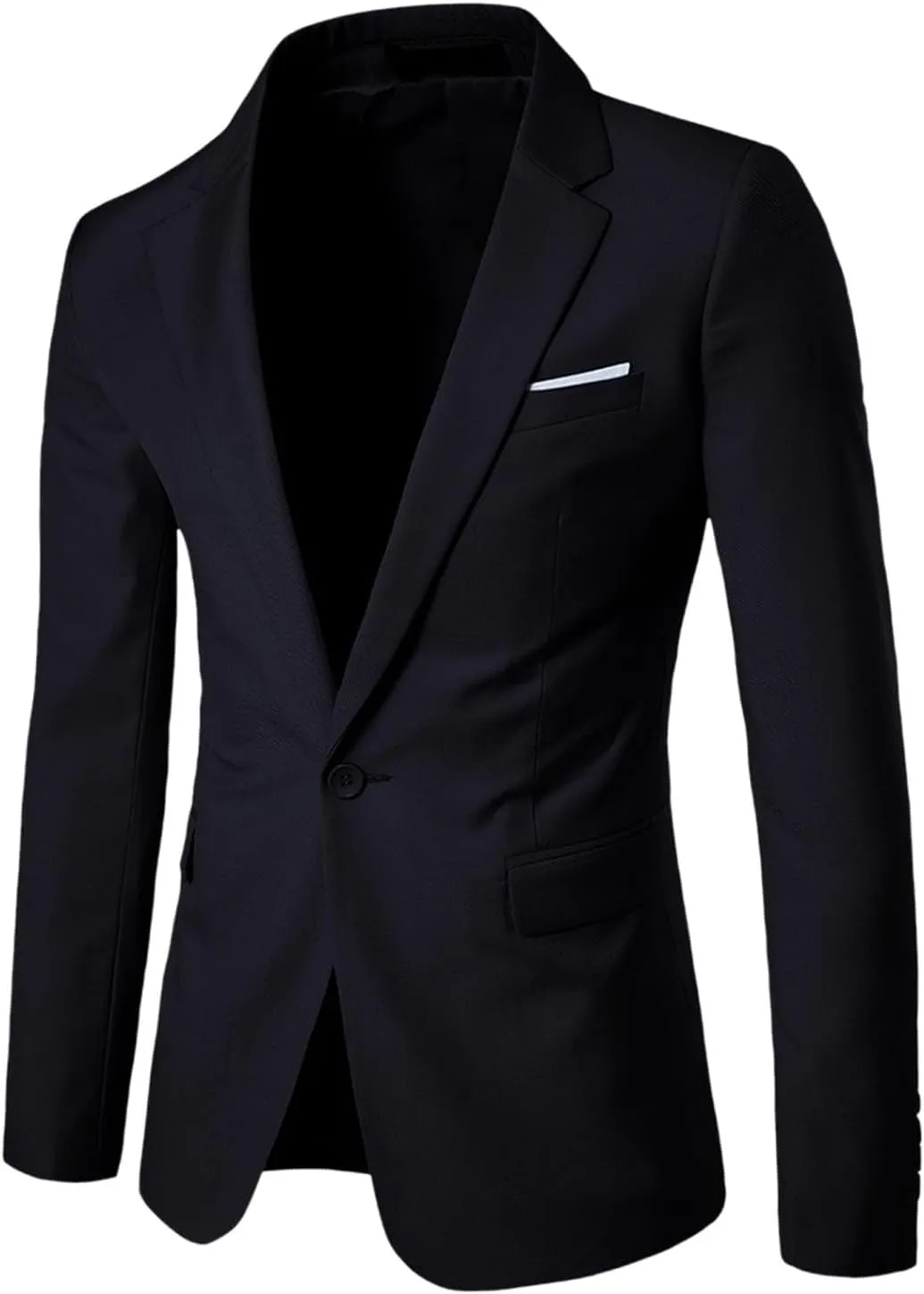 LCMTWX Blazers For Men 2024 Button Slim Fit Sport Coat Business Daily Mens Black Suit Jacket Coats For Men Mens Hugh