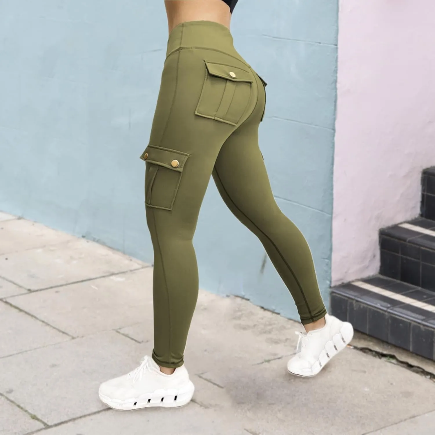 LCMTWX Cotton Leggings Print Athletic Leggings Fitness Women's Yoga Sports Pants Pants Leggings for Women Tummy Control
