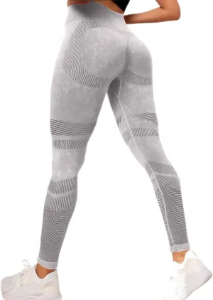 Leggings for Women High Waisted Yoga Pants Seamless Workout Leggings Soft Tummy Control Pants Plus Size Leggings