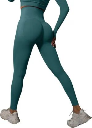 Leggings for Women High Waisted Yoga Pants Seamless Workout Leggings Soft Tummy Control Pants Plus Size Leggings
