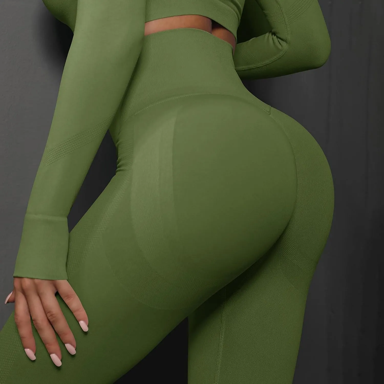 Leggings for Women High Waisted Yoga Pants Seamless Workout Leggings Soft Tummy Control Pants Plus Size Leggings