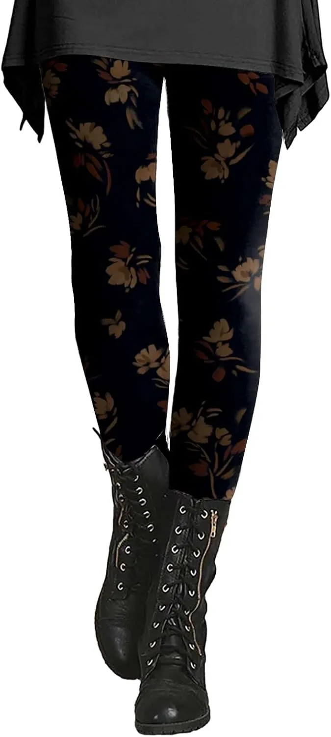 Leopard Print Leggings for Women Pattern Pants for Women Short Activewear for Women Leggings