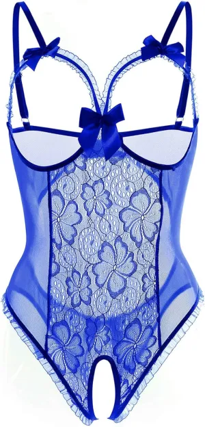 Lingerie for Women One-Piece Teddy Lingerie Sexy Bodysuit Lace Nightie
