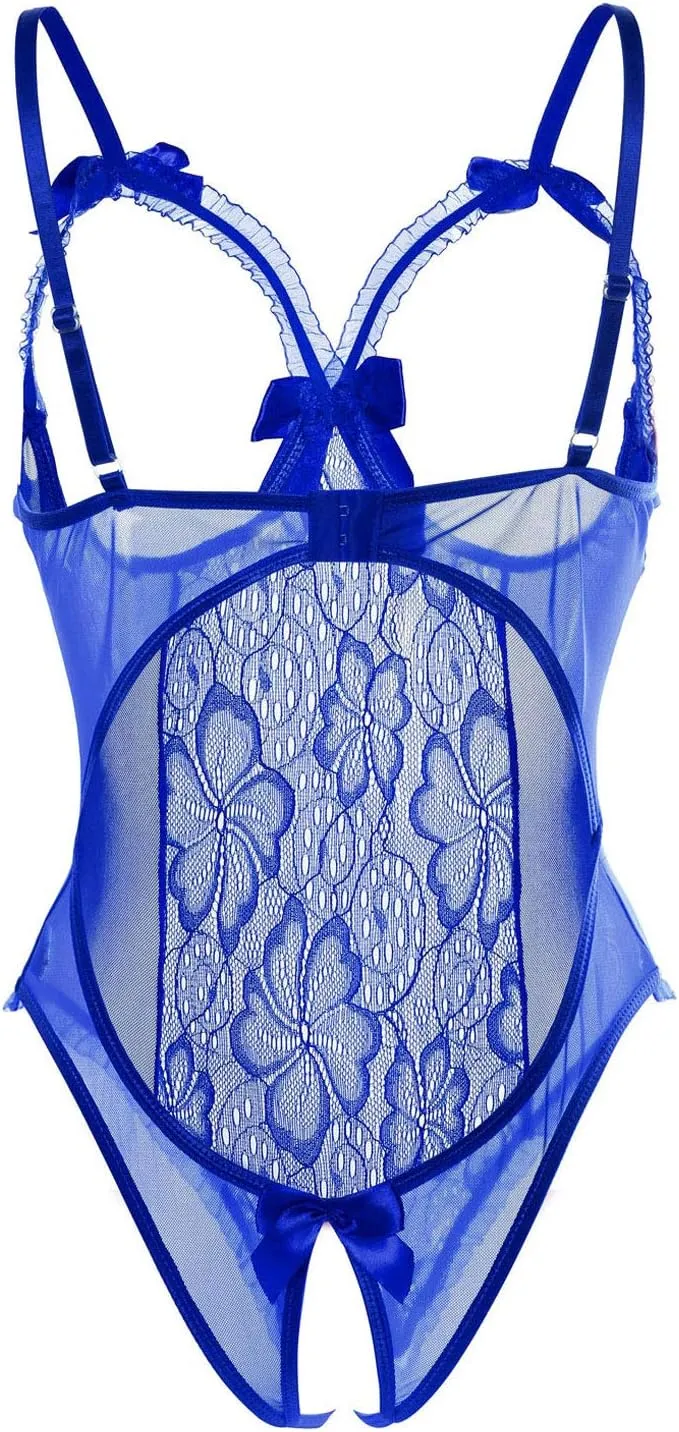 Lingerie for Women One-Piece Teddy Lingerie Sexy Bodysuit Lace Nightie