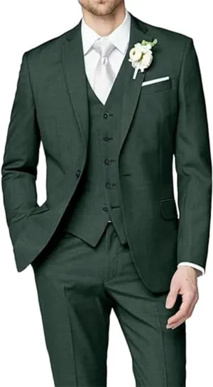 Men Suits Suits for Men Wedding Suit 3 Piece Vintage Blazer Vest Pants