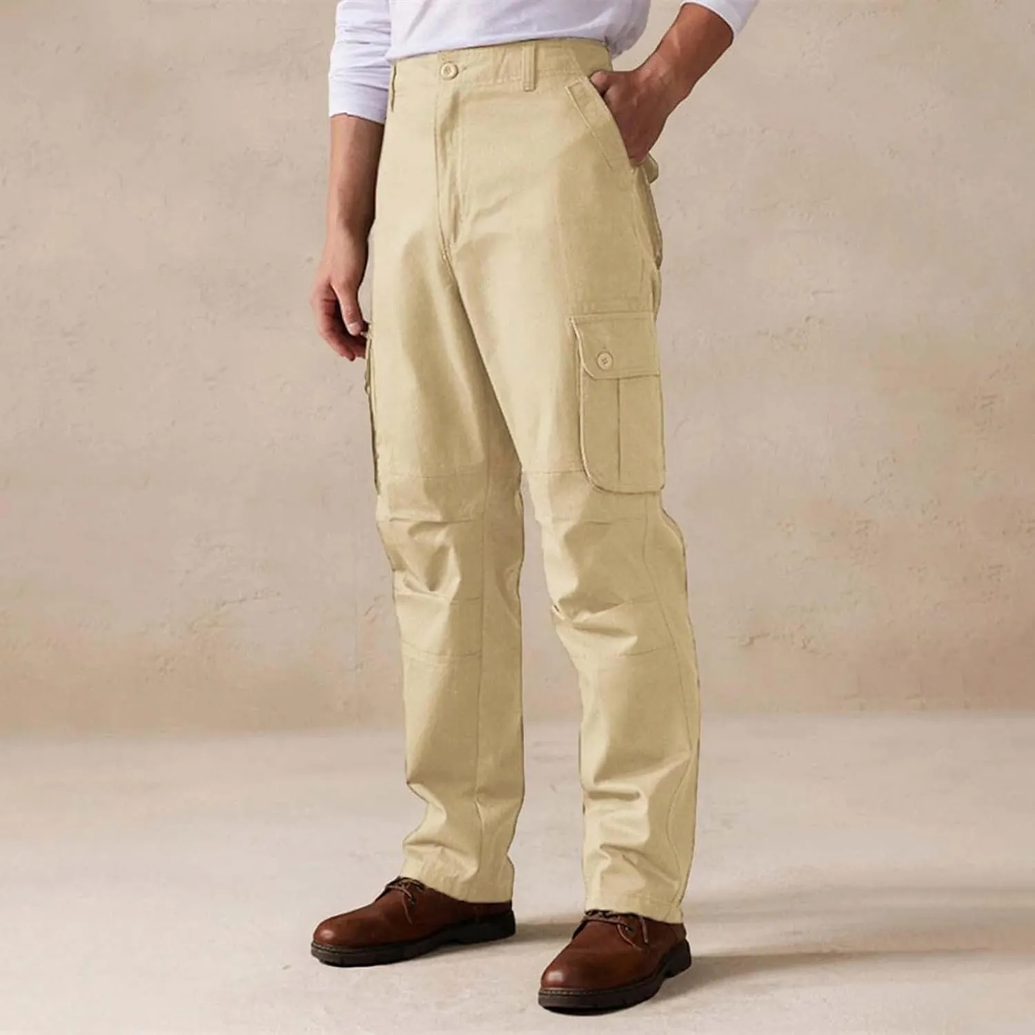 Mens 2024 Tactical Pants Casual Cargo Pants Hiking Pants Workout Joggers Work Sweatpants Lightweight Pants Outdoor