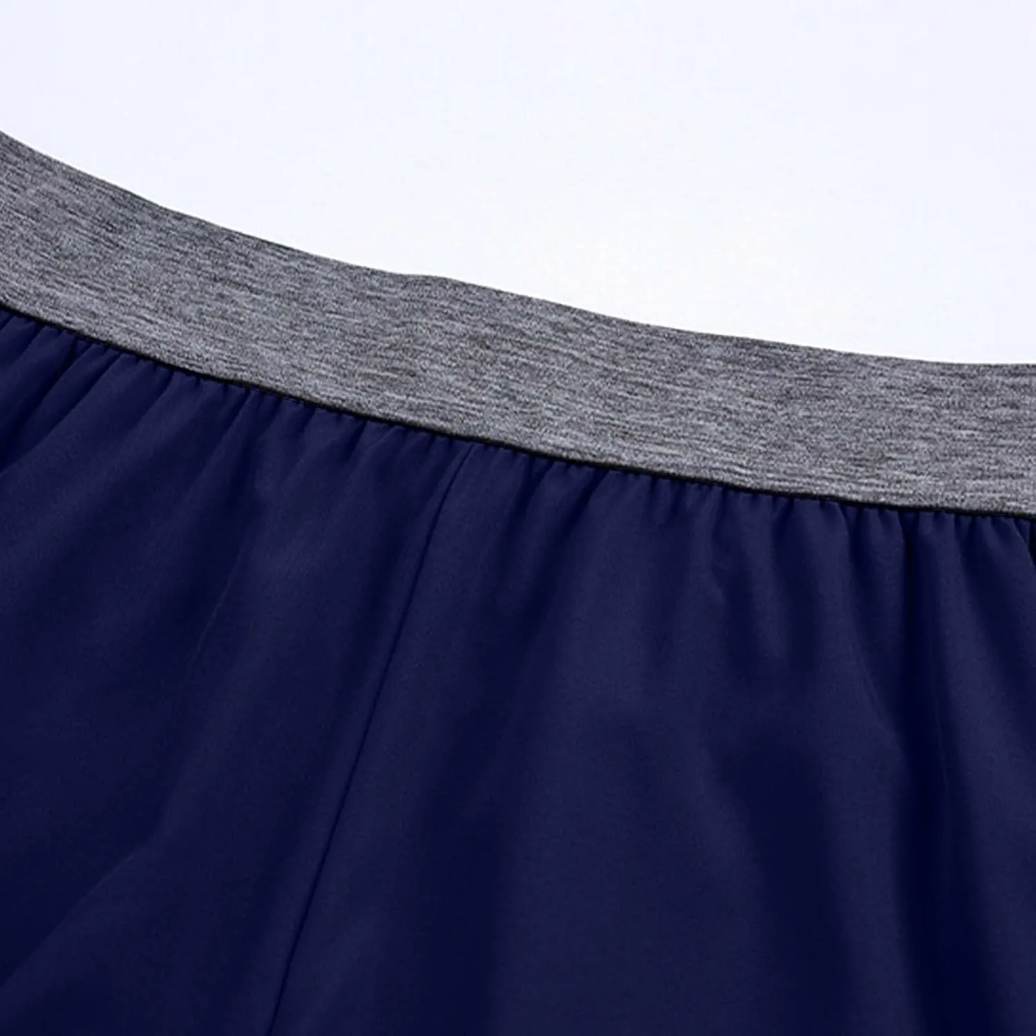 Men's Athletic Running Shorts Lightweight Quick Dry Gym Workout Shorts Outdoor Sports Shorts with Pockets