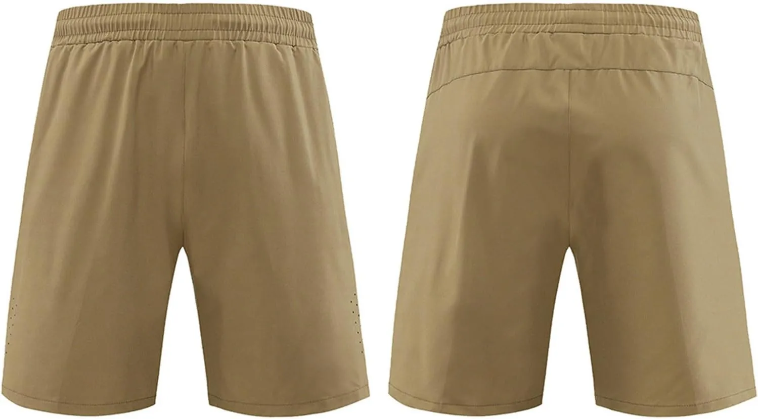 Mens Athletic Running Shorts Quick Dry Elastic Gym Activewear Lightweight Breathable Basketball Workout Trunks